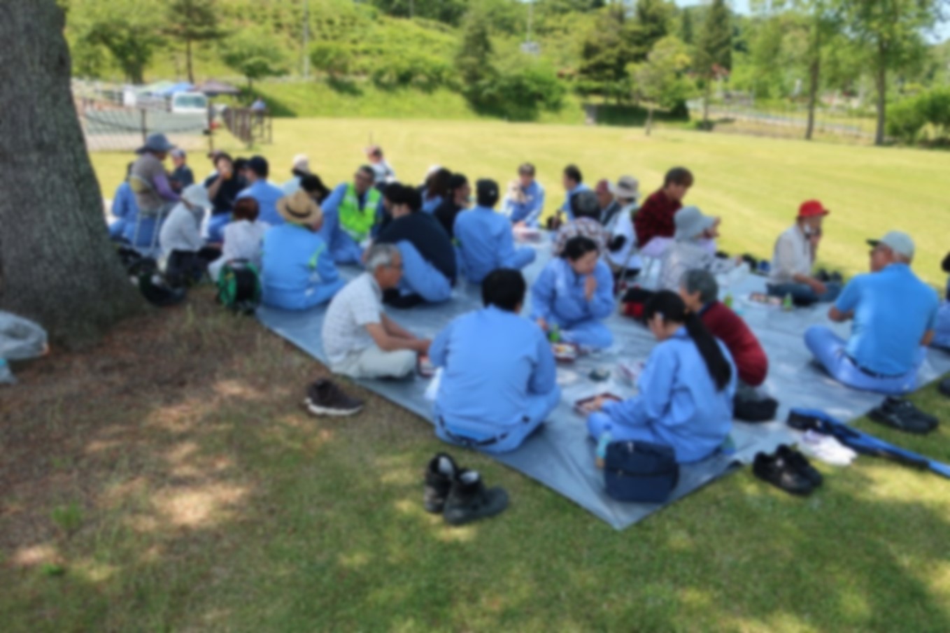 ☆和やかな雰囲気で楽しい昼食♬